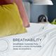 Tempur-Pedic® TEMPUR-Breeze® 2-Piece Sandstone TENCEL™ Lyocell Queen Pillow Cases-3