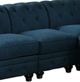 Furniture of America® Stanford II Dark Teal Armless Chair-0