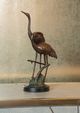 Wildwood Lamps Bronze Cranes-1
