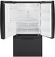 GE® 36" 25.6 Cu. Ft. Black Slate French Door Refrigerator-2