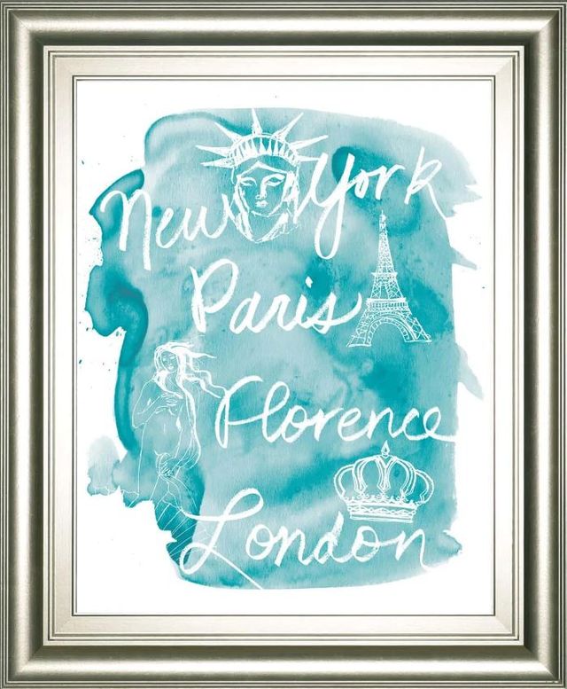 Classy Art Sightseeing l by Lottie Fontaine Framed Print Wall Art-0