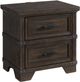 Elements International Colorado City 4-Piece Charcoal Queen Storage Bedroom Set-4