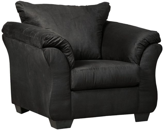 Signature Design by Ashley® Darcy 4-Piece Black Living Room Set-3