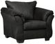 Signature Design by Ashley® Darcy 4-Piece Black Living Room Set-3