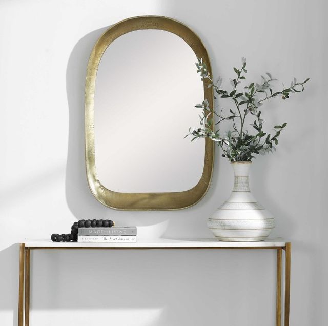 Uttermost® Bradano Brass Arch Mirror-1