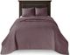Olliix by Madison Park Purple Queen Quebec Reversible Bedspread Set-0