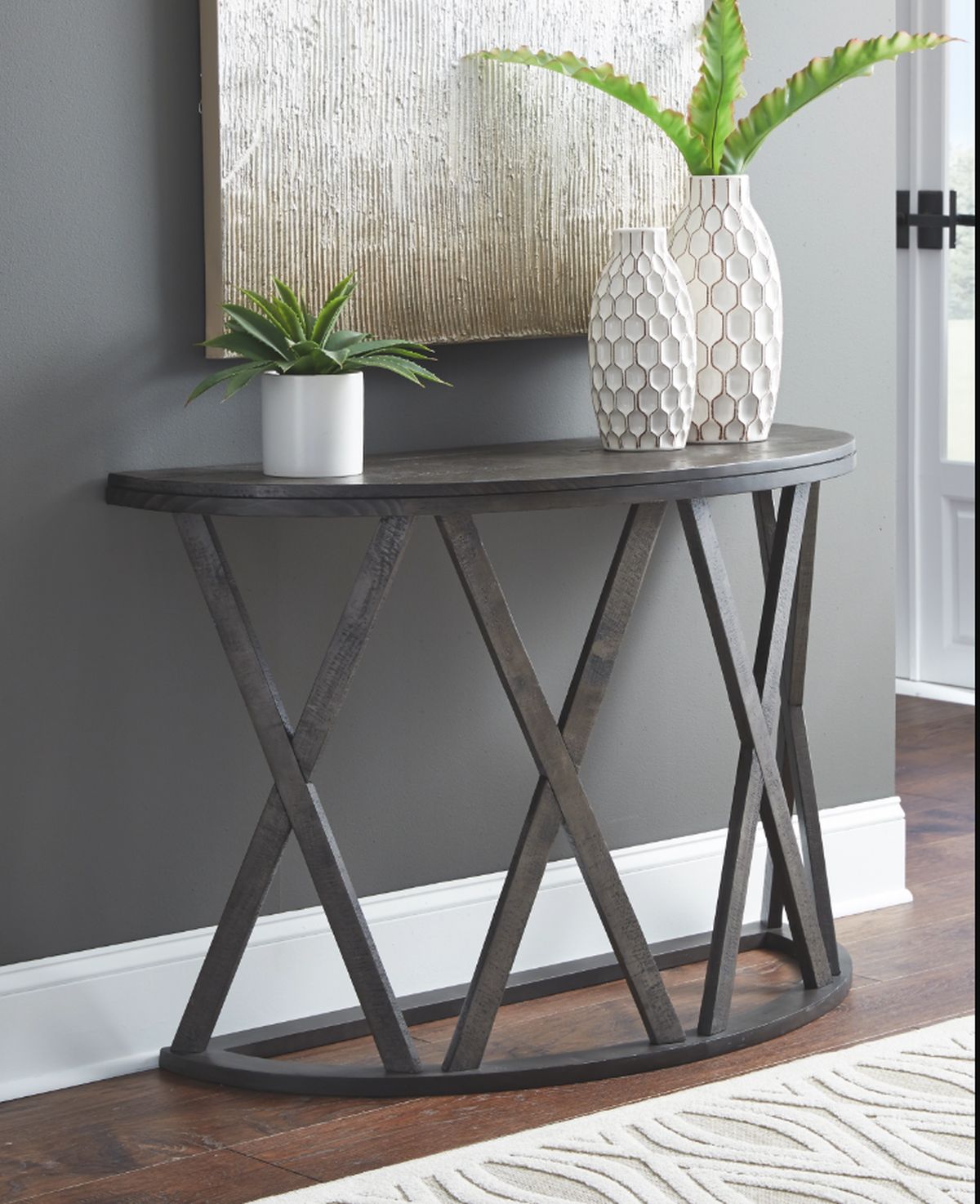 Sharzane sofa table discount