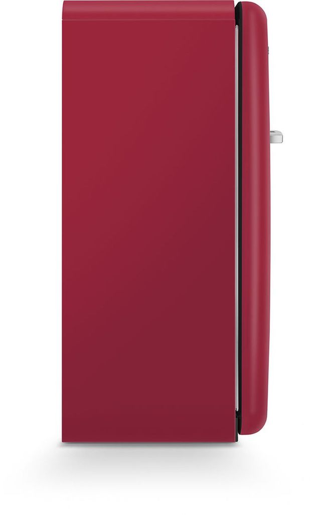 Smeg 24" 9.5 Cu. Ft. Matte Ruby Red Compact Refrigerator-3
