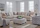 Fusion Furniture Doc Fossil 3-Piece Beige Sectional-1