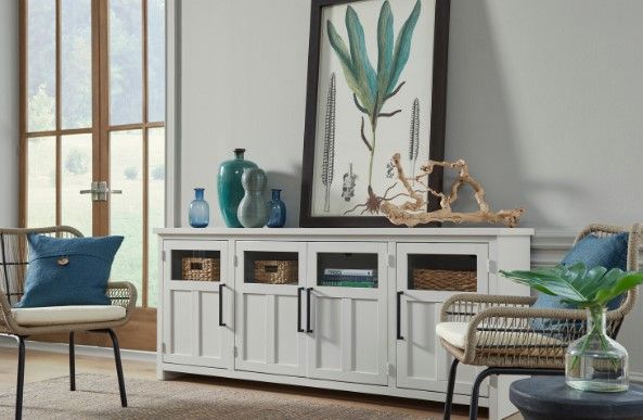 aspenhome® Finnegan White 78" Console-2
