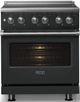 Viking® 5 Series 30" Valentine Pro Style Electric Range with Polished Chrome Trim-4