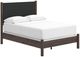 Signature Design by Ashley® Cadmori Black/Brown Youth Full Upholstered Panel Bed-1