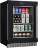 Silhouette® Reserve 24” Black Wine Cooler-4