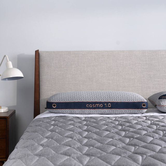 BEDGEAR® Cosmo Performance® Shredded Foam/Polyester Fiber Blend 1.0 Medium Firm King Standard Pillow-1