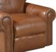 USA Premium Leather Furniture 4950 Saddle Glove Power Recliner-2
