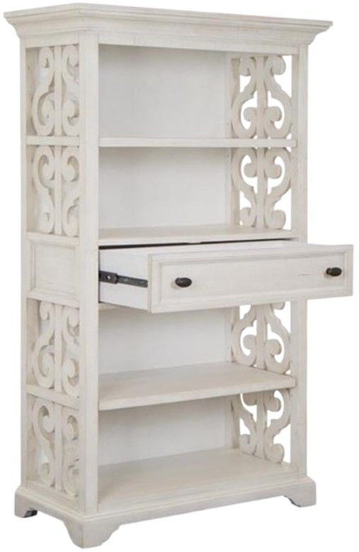 Magnussen Home® Bronwyn Alabaster Bookcase-3