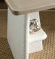 Hooker® Furniture Commerce and Market Light Elm Writing Table with Creamy White Base-3
