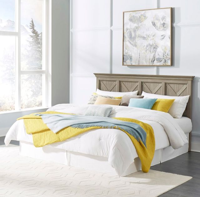 homestyles® Mountain Lodge Gray King Headboard-3