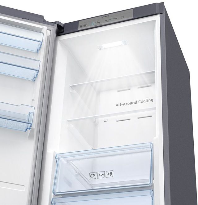 Samsung 11.4 Cu. Ft. Stainless Look Convertible Upright Freezer-6
