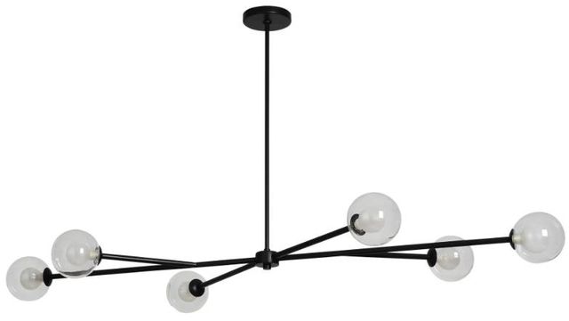Renwil® Endah Matte Black Pendant Light-1