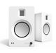 Kanto TUK Matte White Powered Speaker with Bluetooth and Phono Pre-amp-0