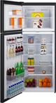 Summit® 28" 14.3 Cu. Ft. Black Counter Depth Top Freezer Refrigerator-3