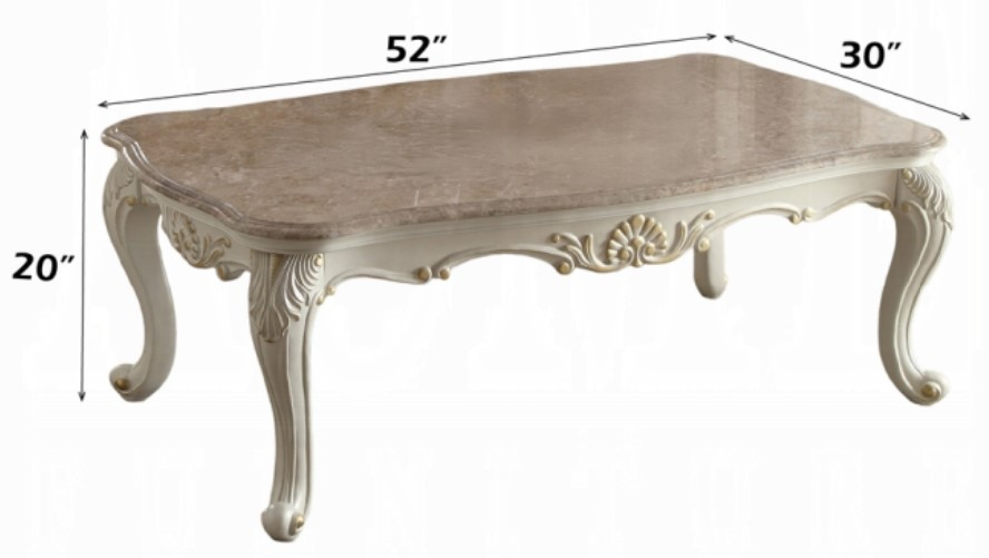 Acme Furniture Chantelle Coffee Table - Thumbnail 5