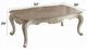 ACME Furniture Chantelle Beige Coffee Table with Pearl White Base-2