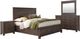 Liberty Furniture Thornwood Hills 4-Piece Rock Beaten Brown Queen Storage Panel Bedroom Set-0