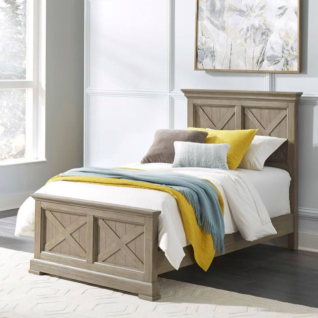 homestyles® Mountain Lodge Gray Twin Bed-3