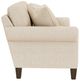 Flexsteel® Moxy White Moondust Sofa with Curved Sock Arms-2