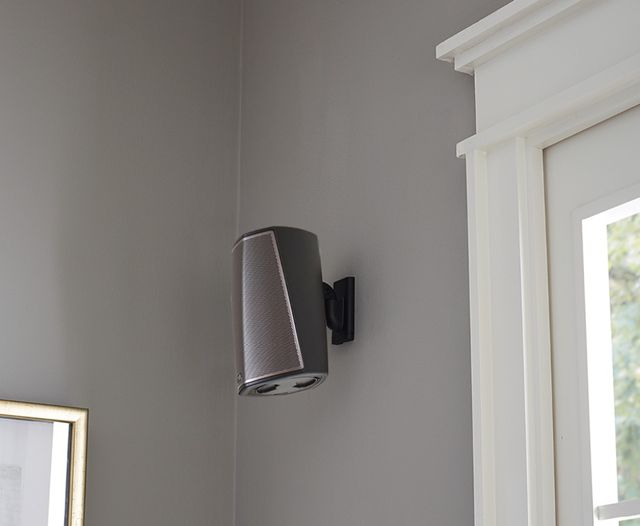 Sanus® Black Universal Speaker Wall Mount Pair-3