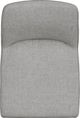 Emerald Home Trista 2-Piece Gray Upholstered Dining Chair Set-4