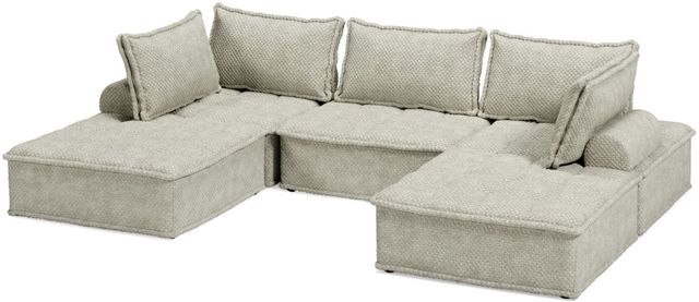 Signature Design by Ashley® Bales 5-Piece Taupe Accent Chairs