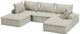 Signature Design by Ashley® Bales 5-Piece Taupe Modular Sectional-1