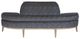 Vanguard® Furniture Vanguard Dior Worthy Indigo Bench-1