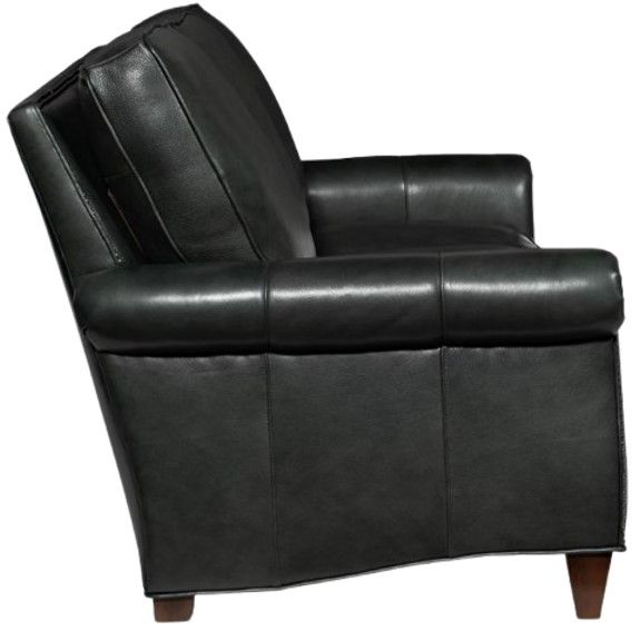 Bradington-Young Customizable Reddish Loveseat-1