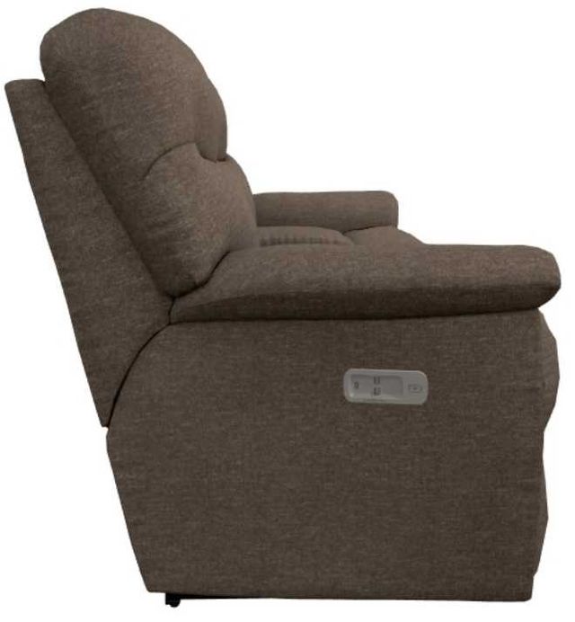 La-Z-Boy® James Hazel Power Reclining Loveseat with Headrest and Console-3
