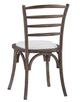 Forty West Paul Brown/Washable White Dining Side Chair-2