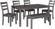 Signature Design by Ashley® Bridson 6-Piece Gray Dining Table Set-0