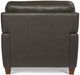 La-Z-Boy® Draper Pewter Leather Chair-4