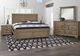 Artisan & Post by Vaughan-Bassett Cool Rustic Stone Gray Queen Panel Bed-1