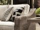 Signature Design by Ashley® Beachcroft 4-Piece Beige/Brown Fabric/Wicker L-Shape Outdoor Seating Set-1