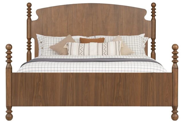 Flexsteel® Azalea Walnut Queen Panel Bed-3