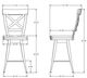 Amisco Customizable Kyle Swivel Counter Stool-1