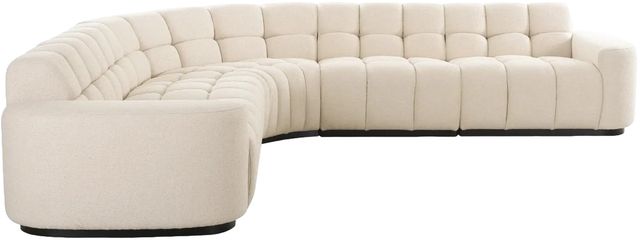Moe's Home Collection Roman 5-Piece Oat L-Shaped Sectional-1