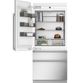 Monogram® 36" 20.2 Cu. Ft. Panel Ready Premium Integrated Left Hinge Built-In Bottom Freezer Refrigerator-3