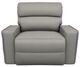 La-Z-Boy® Maddox Pebble Power Reclining Chair and a Half with Headrest and Lumbar-1