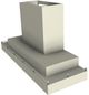 Vent-A-Hood® 60" Biscuit Contemporary Wall Mount Range Hood-1