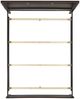 Elements International Beaumont Merlot Full Panel Bed-2